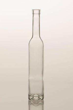 قارورة زجاج شفاف عالي الجودة و قاعدة سميكة حجم 750 مل (حبة)