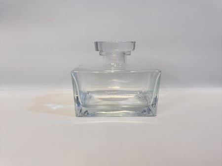 قارورة زجاج 500 مل مربع