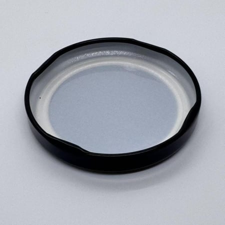 غطاء برطمان مقاس  50 مم لون أسود 60 حبة