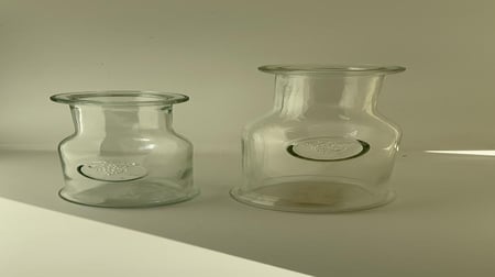 Love كاس زجاجي 350 مل