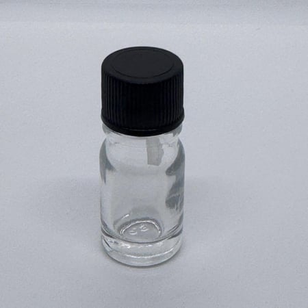 كرتون قوارير زجاج شفاف سعة 10 مل مع قطارة (192 حبة)