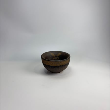 كوب حجري مخشن مذهب 75مل