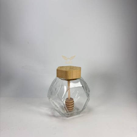 علبة عسل زجاجية 200 مل