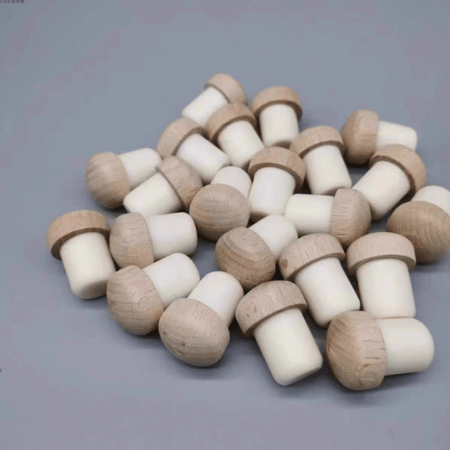 غطاء ربل خشبي مقاس 20 مم - 50 حبة في الكيس