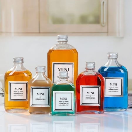 كرتون قوارير زجاج شفاف 200 مل (80 حبه)