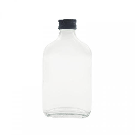 قارورة زجاج شفاف 250 مل حبة واحدة