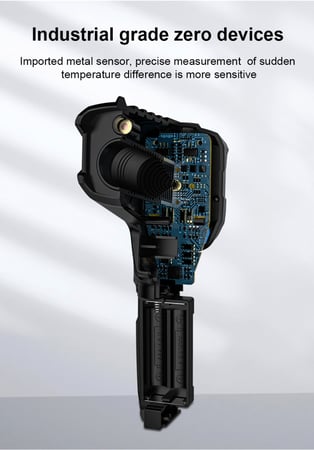 ميزان حرارة رقمي صناعي بالاشعة تحت الحمراء MESTEK ( IR02B )