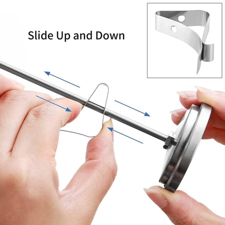 مقياس حرارة مقاوم للصدأ