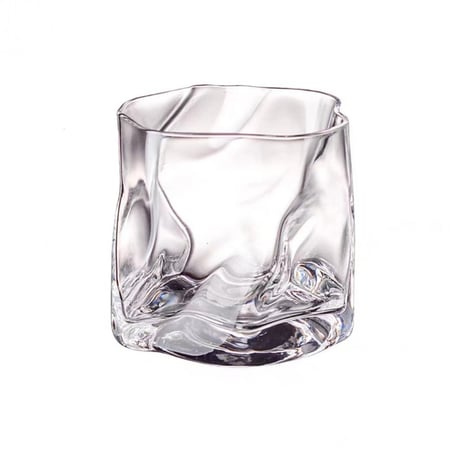 كوب زجاجي لون شفاف 200 مل