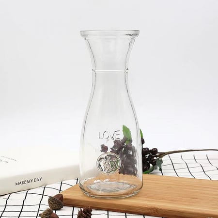 قارورة ( كوب ) زجاجي  500 مل