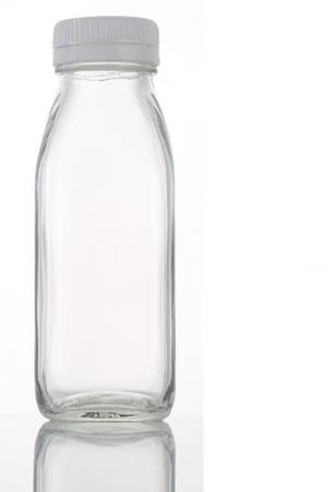 كرتون قوارير زجاجية شفاف حجم 300 مل (90 حبة)