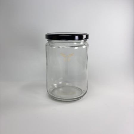 كرتون برطمانات دائري زجاج 500 مل ( 72 حبة )