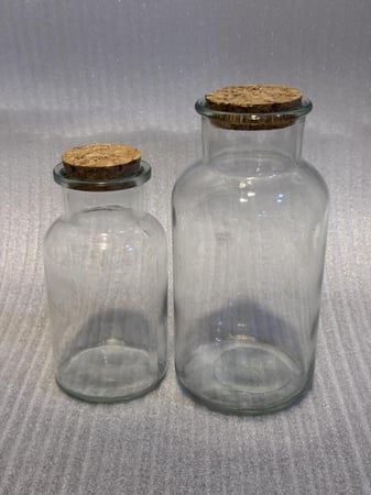 قارورة زجاج شفاف 250 مل