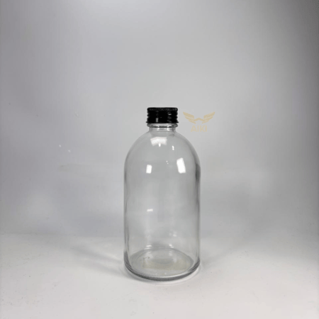 قارورة زجاج شفاف 350 مل