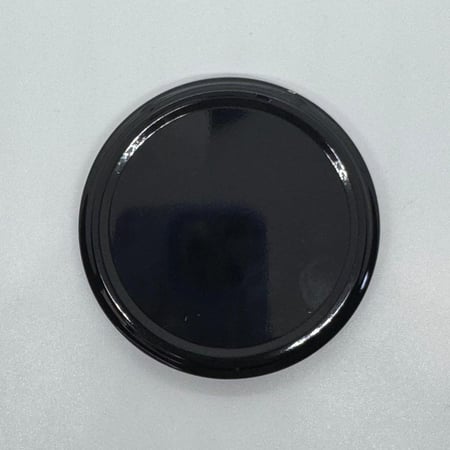 غطاء برطمان مقاس 63 مم لون أسود 50 حبة