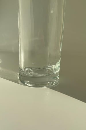 كرتون قوارير شفاف عالي الجودة و قاعدة سميكة  حجم 750 مل (35حبة)