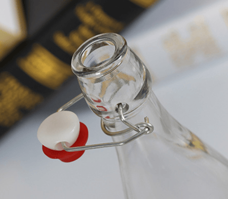 قارورة زجاج شفاف 500 مل