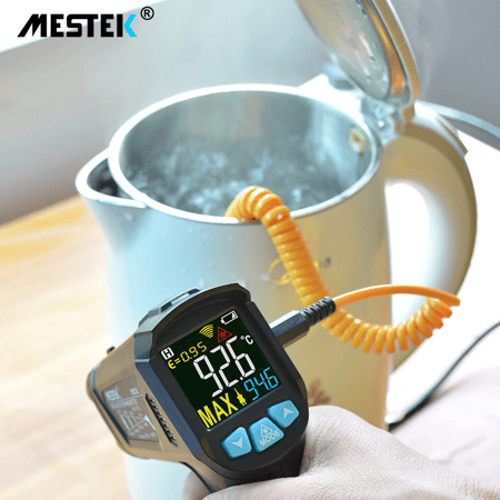 ميزان حرارة رقمي صناعي بالاشعة تحت الحمراء MESTEK ( IR02B )