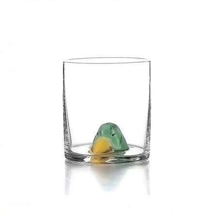 كوب زجاجي بشكل ببغاء 800 مل