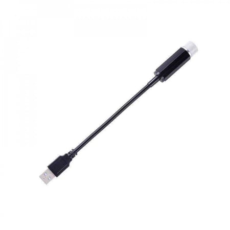 ليزر USB داخلي للسيارة او المنزل مع امكانية تعديل الشكل لون أزرق