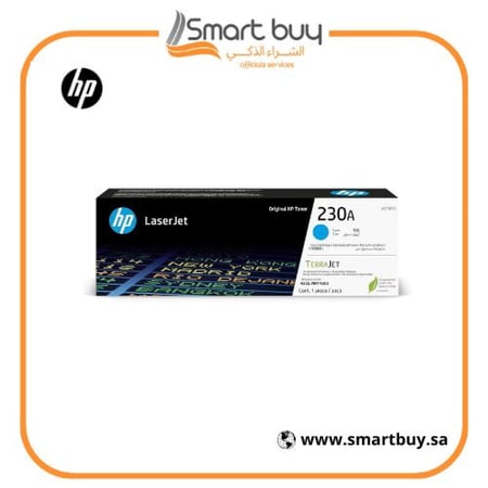حبر اتش بي 230A ليزر جت اصلي سماوي - W2301A