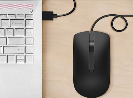 Dell MS116 Wired Mouse for Effortless Navigation