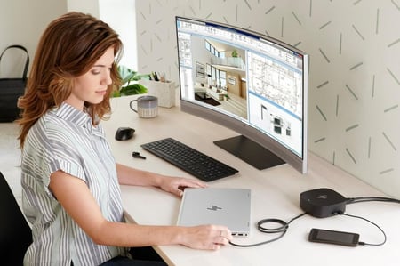 HP USB-C Dock G5 (5TW10AA) - قاعدة شحن اتش بي