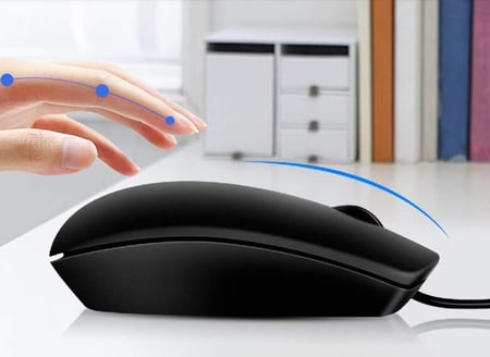 ماوس ديل سلكي MS116 اسود