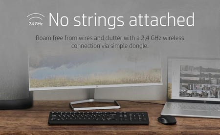 طقم الماوس ولوحة المفاتيح HP 330 اللاسلكي للأعمال