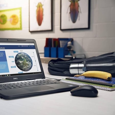 ديل ماوس كمبيوتر لاسلكي WM126 - بطارية طويلة العمر مع تصميم مريح (اسود)