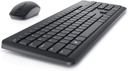 Dell KM3322W Wireless Mouse and Keyboard Set for Optimal Use