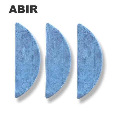 مماسح للمكنسة الكهربائية الروبوتية  ABIR X5، X6، X8، بما في ذلك المماسح 3 قطع