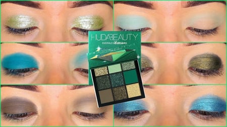 باليت ظلال عيون اوبسيشنز من هدى بيوتي - EMERALD