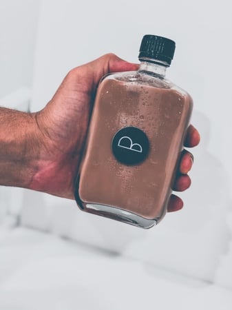 علبة زجاجية فارغة للقهوة الباردة 200 مل