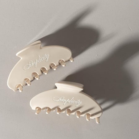 Claw Clip-white