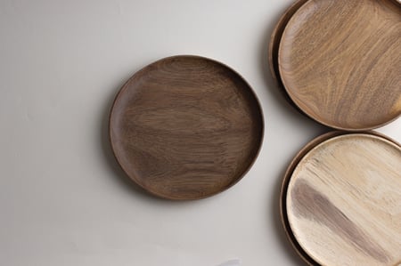 soft wood plate - طبق