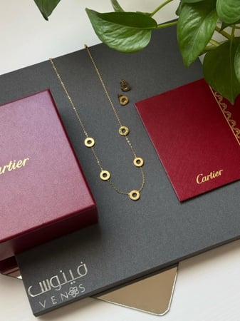 سلسال وحلق  كارتيه