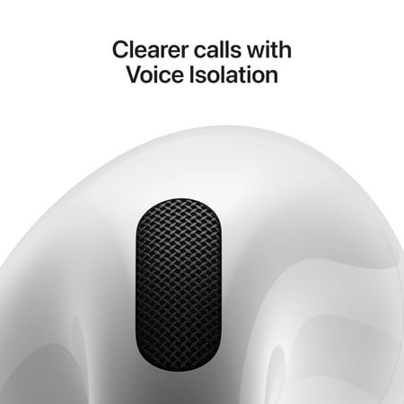 سماعة ابل AirPods 4  تدعم خاصية عزل الضوضاء