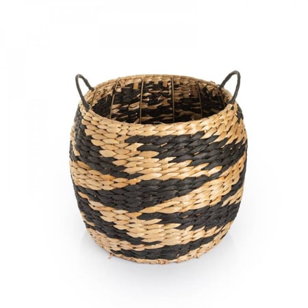 سلة خوص صناديق وسلات تخزين من متجر رونق للأواني المنزلية