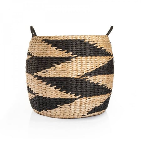 سلة خوص صناديق وسلات تخزين من متجر رونق للأواني المنزلية