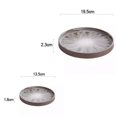صحن تقديم سيراميك متجر رونق
