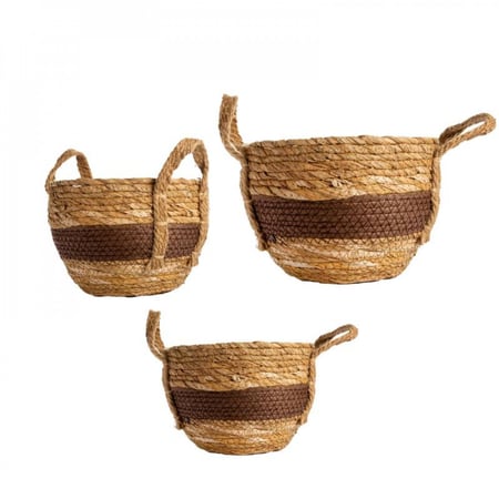 سلة خوص صناديق وسلات تخزين من متجر رونق