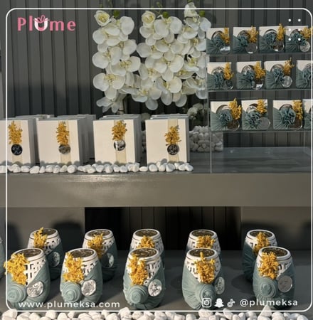 ١٢ حبة تعليقة حجر معطر مع زيت عطر 5 مل