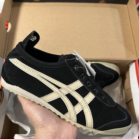 MEXICO 66 SLIP-ON BLACK/PUTTY