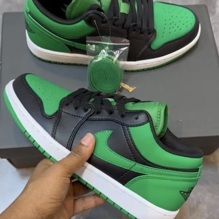 Jordan Air Jordan 1 Low "Lucky Green"