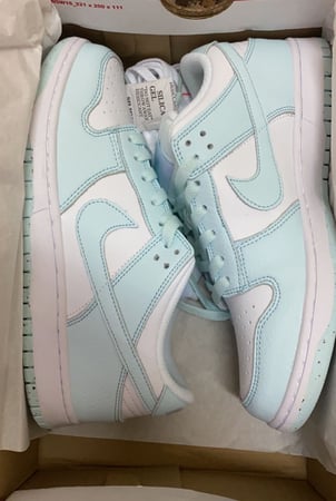 Nike dunk nature white mint