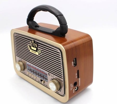 راديو كلاسيكي ومكبر صوت ماركة تاج