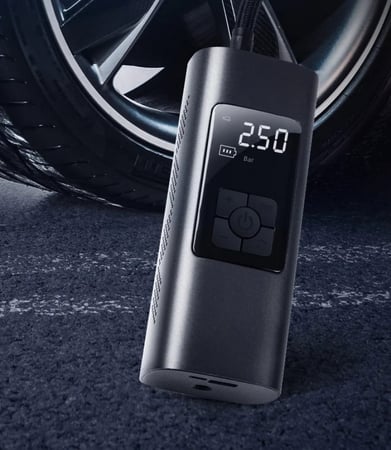 منفاخ هواء لاسلكي للسيارات مع اشتراك بقوة 60 واط مضخة لنفخ الاطارات