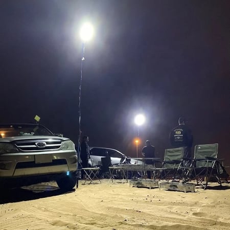 لمبة سنارة اضاءة ليد متعددة الاستخدامات للرحلات والتخييم