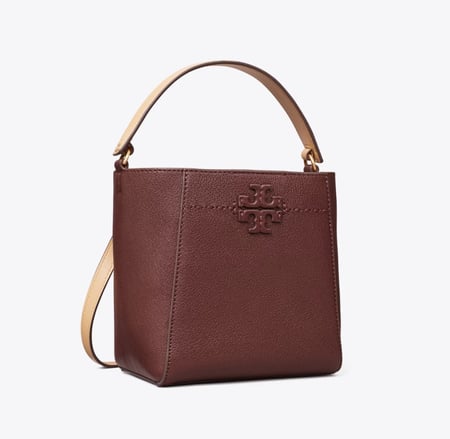 SMALL MCGRAW TEXTURED BUCKET BAG